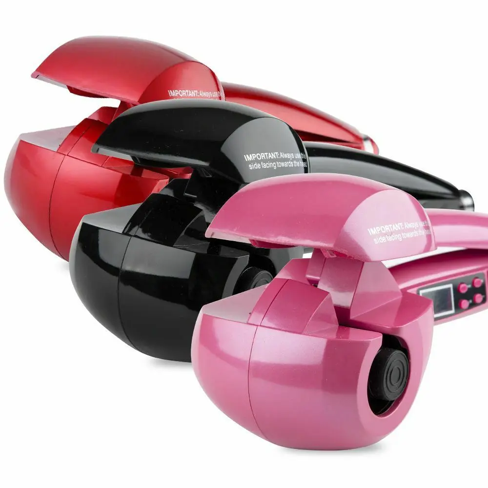 Автоматические бигуди для волос волшебные щипцы завивки ЖК-экран керамический