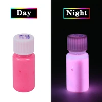glow in the dark fluorescent paint for party nail decoration art supplies 20g pink phosphor pigment acrylic luminous paint