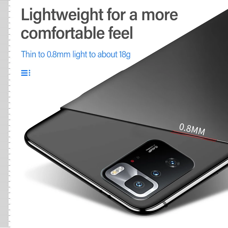 ultra thin magnetic hard matte pc phone case for xiaomi redmi note 10 9 s 8 7 pro mi 12 11 9t lite 5g frosted shockproof cover free global shipping