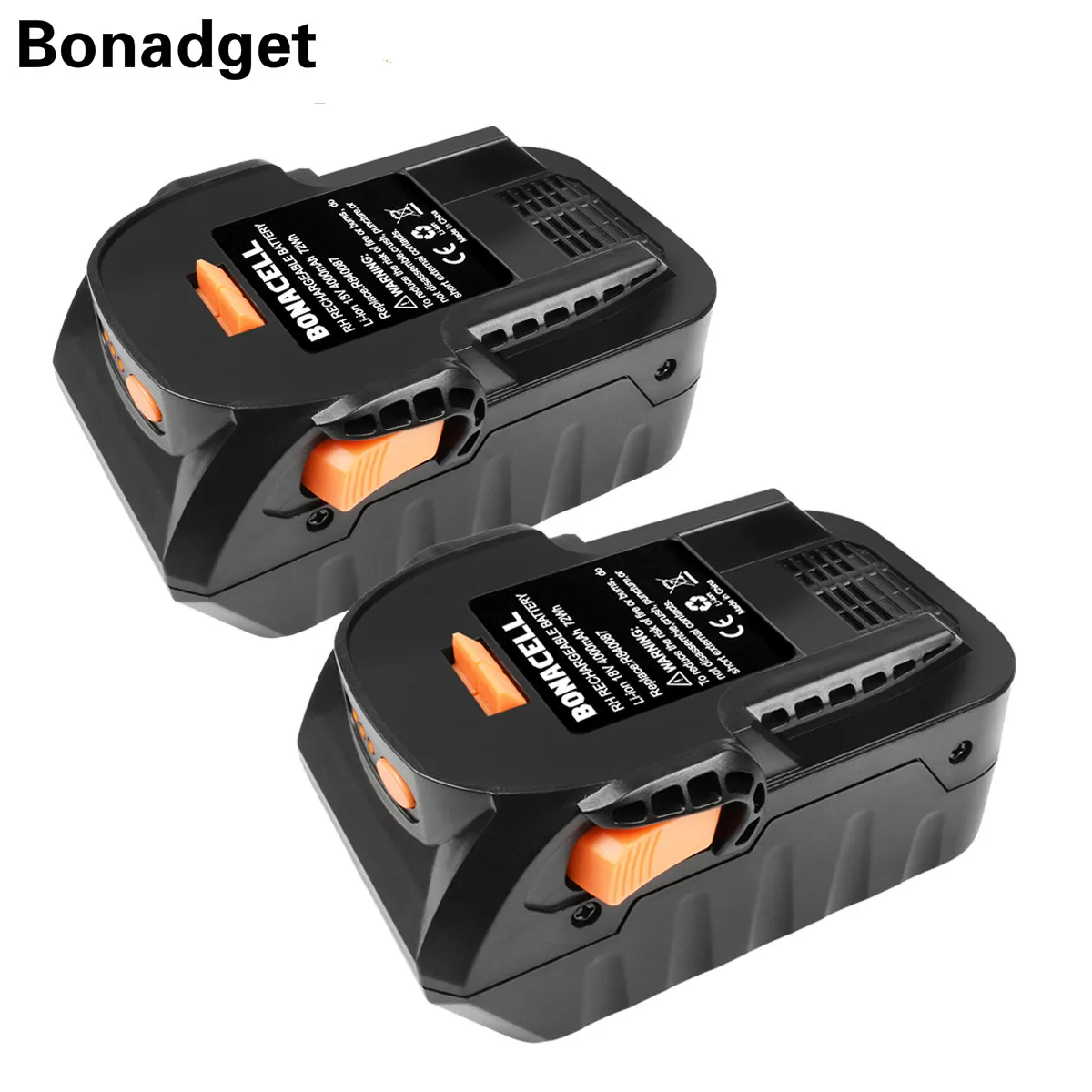 Bonadget 4000 мА/ч 18V Li-Ion для указывающего нам R840083 R840085 R840086 R840087 Перезаряжаемые Мощность