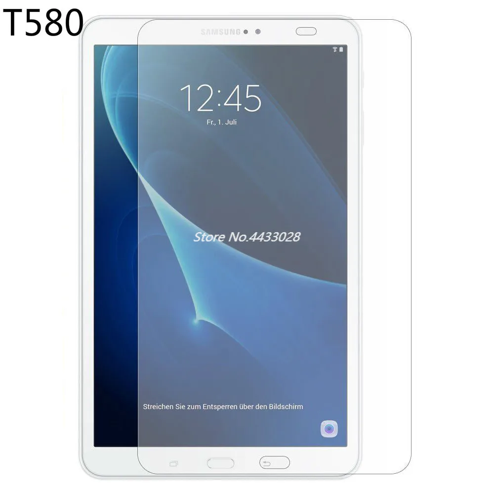 Закаленное стекло 2.5D 9H для Samsung Galaxy T580N T585 Защита экрана планшета планшетов A6