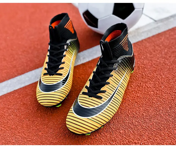 Для мужчин, молодых мальчиков Elite FG NJR SHHH 12 Superfly VI 6 360 CR7 низкая Лодыжка Ronaldo Мужская Спортивная обувь taquets размер 32-44