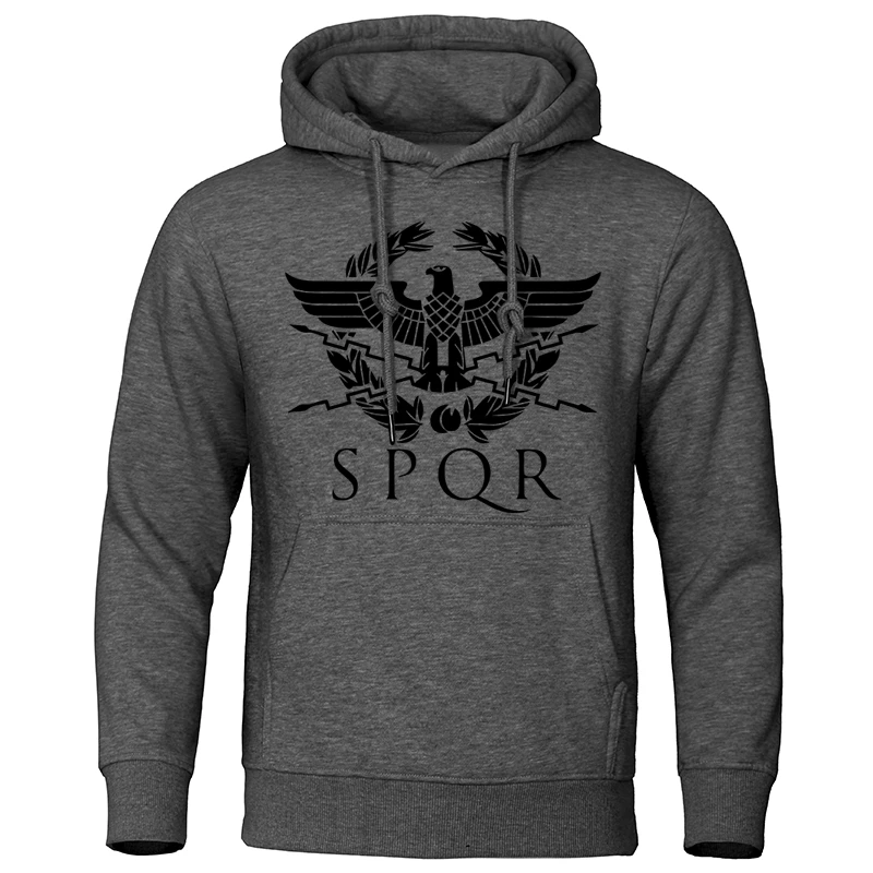 Spqr Римский спортивный костюм-Гладиатор Императорский осенний мужской модный худи Повседневный стиль толстовки Harajuku пуловер уличная орла Топы