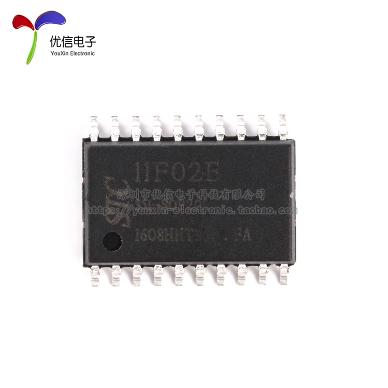 Оригинальный STC (макрокристаллический) патч STC11F02E 35I SOP20G