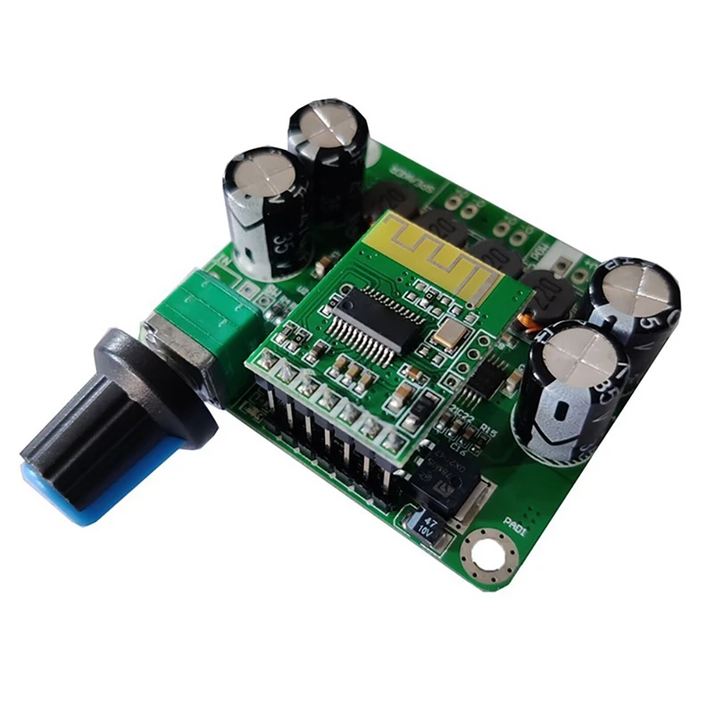 

TPA3110 PBTL Digital Power Amplifier Board DC 8-25V 30Wx2 Stereo Class D Bluetooth 5.0 Power Amplifier Board