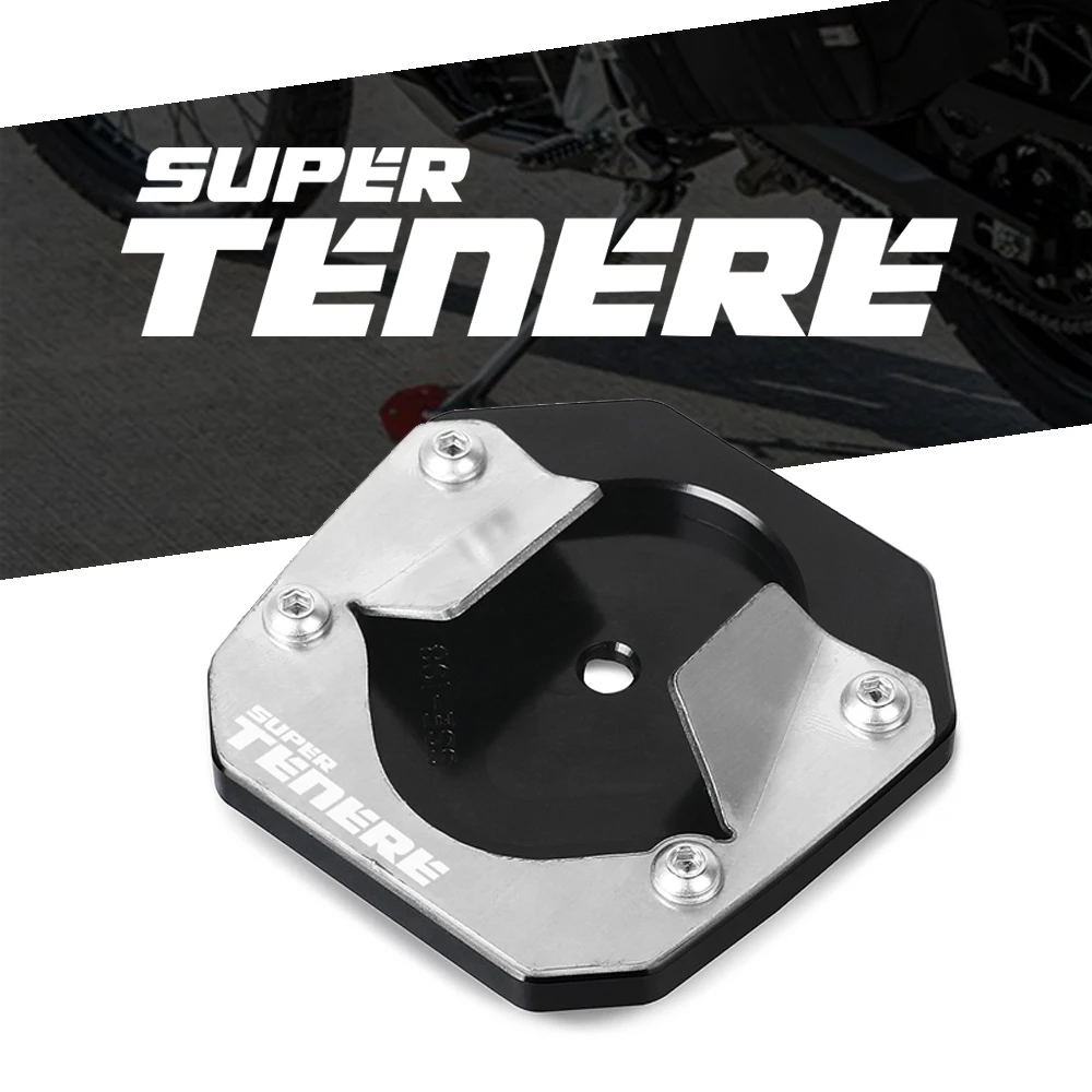 

For Yamaha XT1200Z Super Tenere 1200 2014-2021 2019 2020 Motorcycle CNC Aluminum Side Stand Extension Foot Enlarger Pad Parts