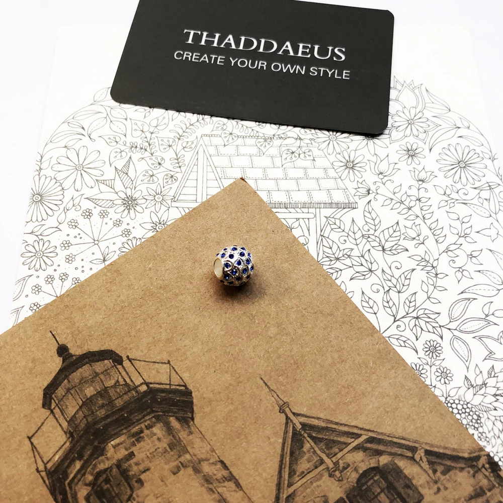 Beads Blue Fish Silver &amp Rhinestone Fits Bracelet Europe Jewelry Thanksgiving Gift For Women Men | Украшения и аксессуары