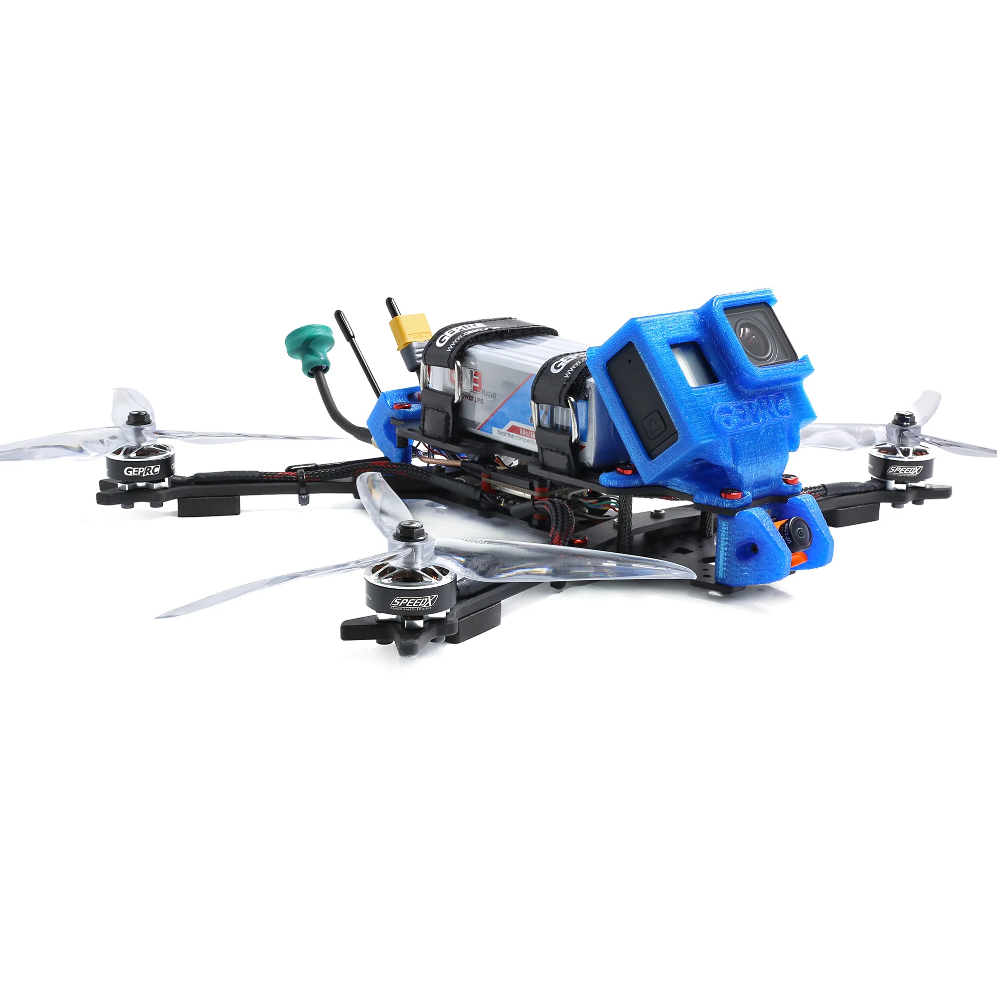 GEPRC Крокодил 7 PRO SPAN BLHELI32 50A 800 МВт VTX Runcam Micro Swift BN220 GR2306 1600KV 6S 7-дюймовый FPV Дрон LR7 |