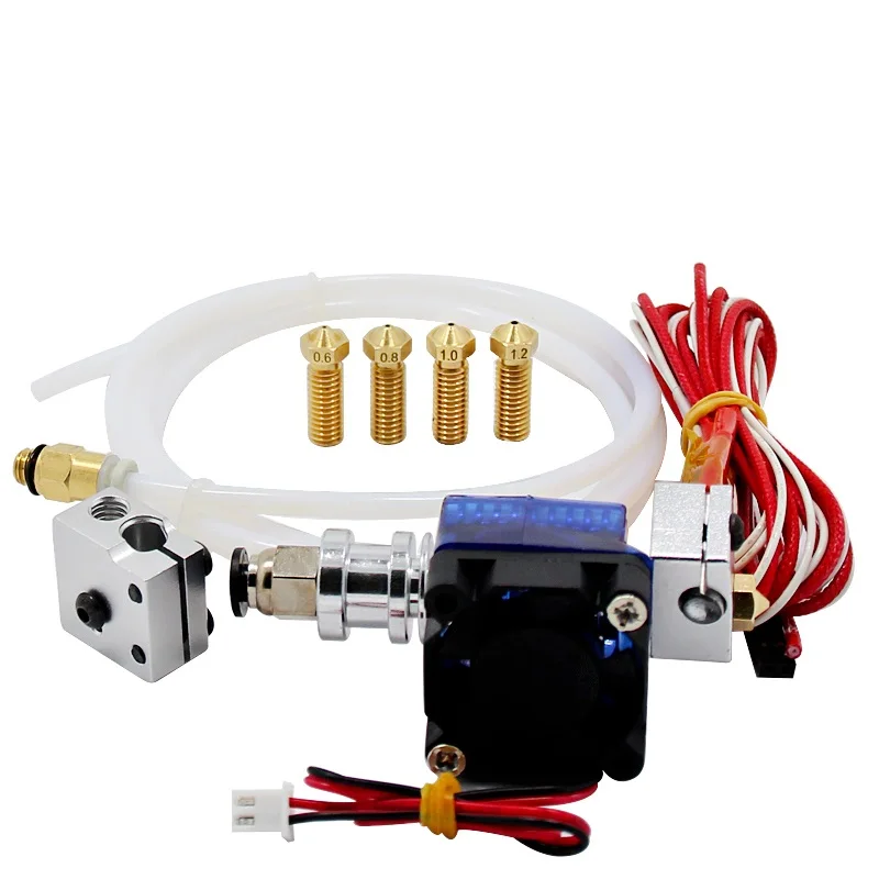 RAMPS 3D принтер J-head Hotend с одним охлаждающим вентилятором ED3 V6 экструдер КОМПЛЕКТ 0 2/0