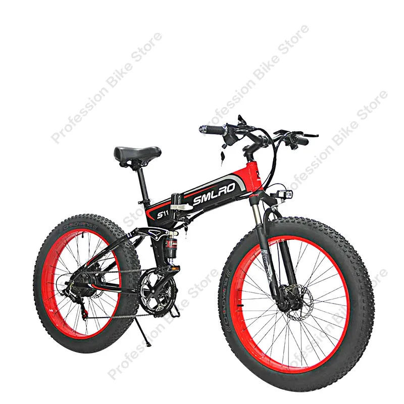 Preise SMLRO S11F3 1000W High Power Elektrische Bikes 48V 13AH Fett 26 Zoll Fahrrad Ebike Berg E Fahrrad Faltbare Straße Radfahren Außen Mtb