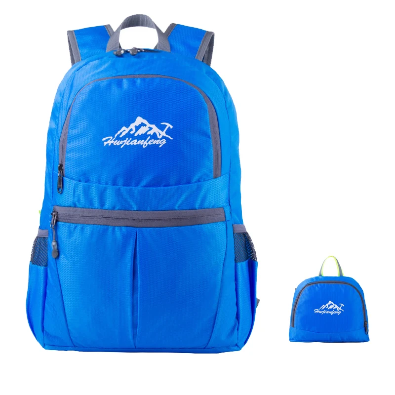 Складной рюкзак для спорта на открытом воздухе путешествий ультралегкий Модный