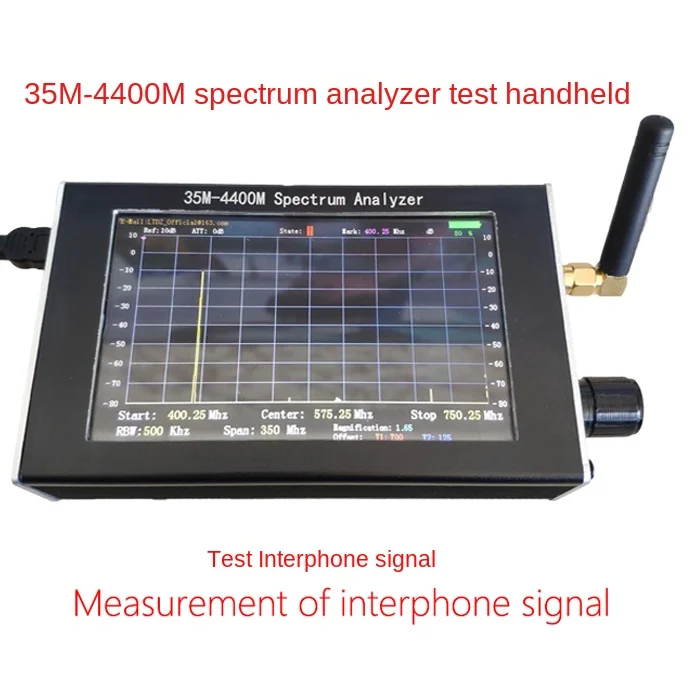 Портативный ручной спектрометр лаборатория для тестирования сигналов спектра