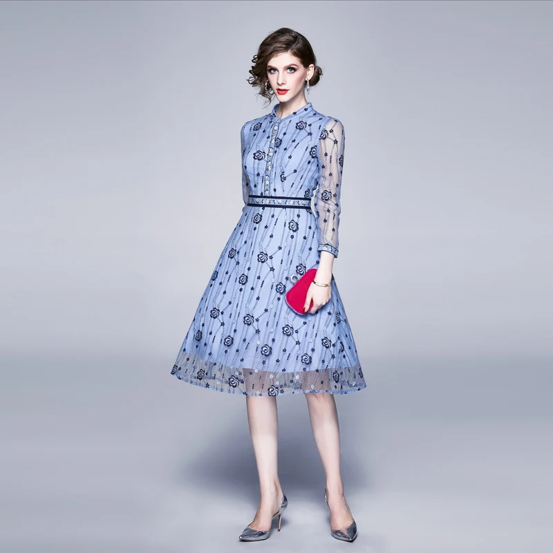 

2020 Новинка для женщин латинский танец платья Кружево Офисные женские туфли однотонное ТРАПЕЦИЕВИДНОЕ ПЛАТЬЕ для женщин платья для запясть...