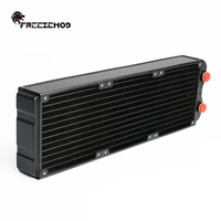 freezemod aluminum 45mm thick radiator computer water cooling double layer heat sink 360mm row independent two layer sr 360sl