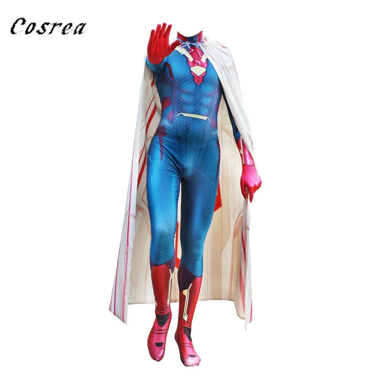 Костюм для косплея из фильма Бесконечность войны Супергерой zentai боди плащи
