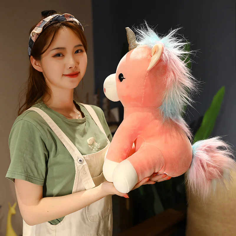 1 шт. плюшевая игрушка в виде единорога 28-45 см | Игрушки и хобби