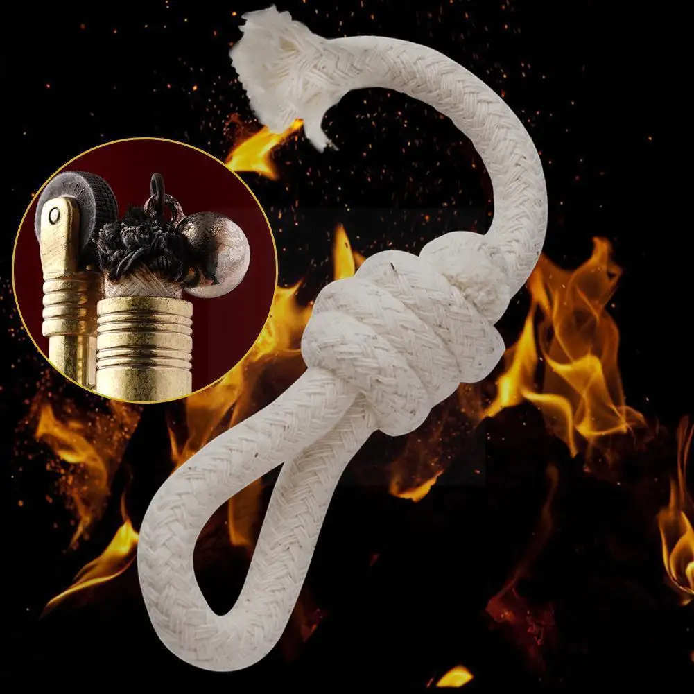 

1 Pcs Wire Lighter Cotton Core Wick Kerosene Oil Lighter Accessories Replacement For Petrol Lighter Fire Starter Bul B5x7