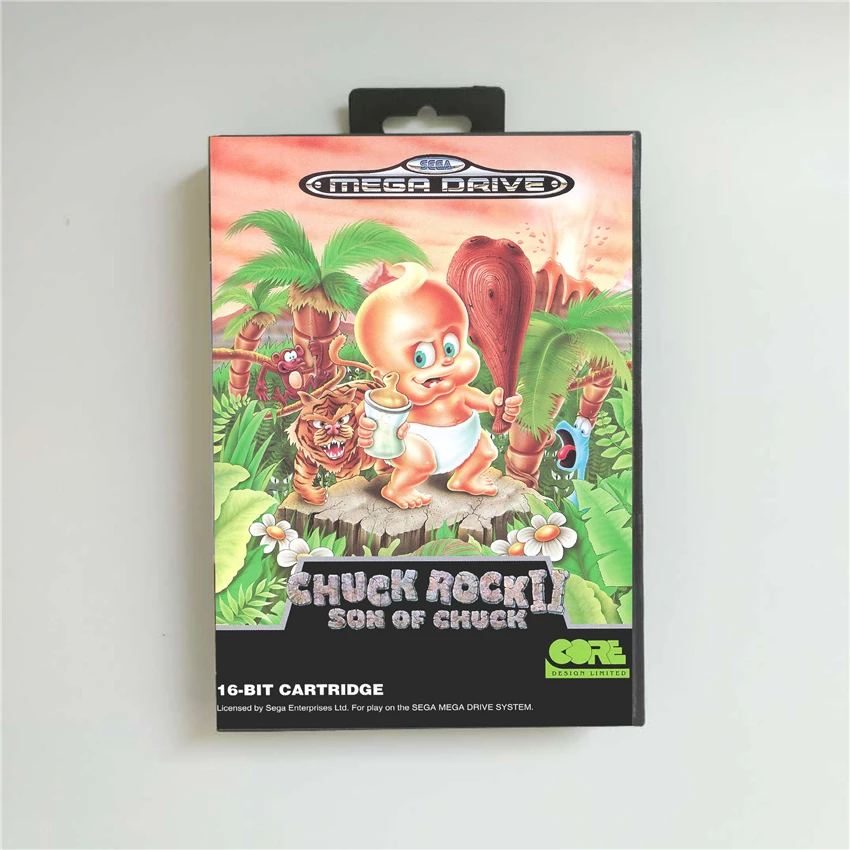 Игровая приставка 16 бит MD с чехлом для Sega Megadrive Genesis | Электроника