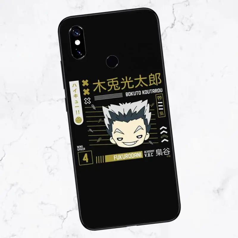 

Haikyuu Hinata Attacks Anime Phone Case For Xiaomi Redmi note 4 4X 8T 9 9s 10 K20 K30 cc9 9t pro lite max