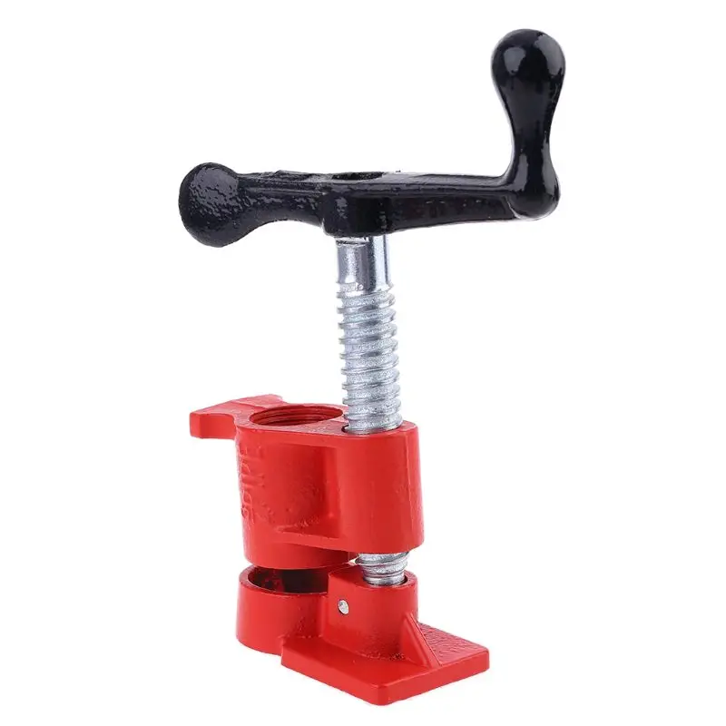 

3/4" Heavy Duty Pipe Clamp Wood Gluing Pipe Tube Clip Set Woodworking Clamp Tool Y98E