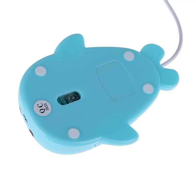 Cartoon Dolphin Wired Mouse 1600 DPI Gaming High Quality Computer for Business Office Laptop Pc Pink Girl | Компьютеры и офис