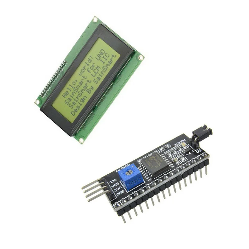 IIC I2C TWI последовательный интерфейс SPI порт платы 1602 2004 lcd адаптер конвертер Модуль