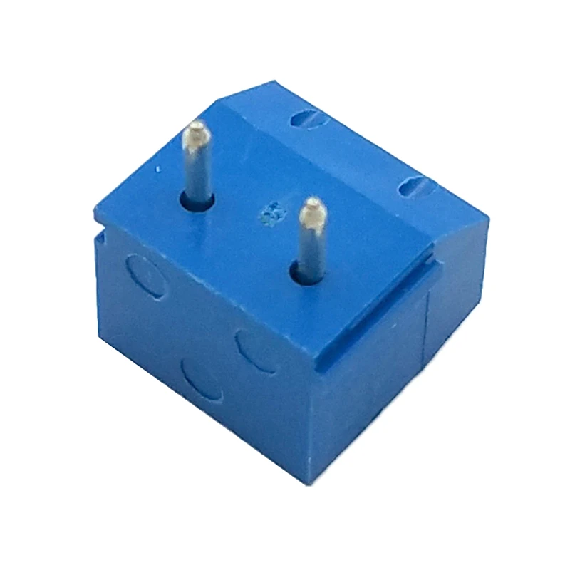 KF301R 301R 5 0 2P 3P PCB универсальные Винтовые клеммные блоки синяя пластиковая Высота 10