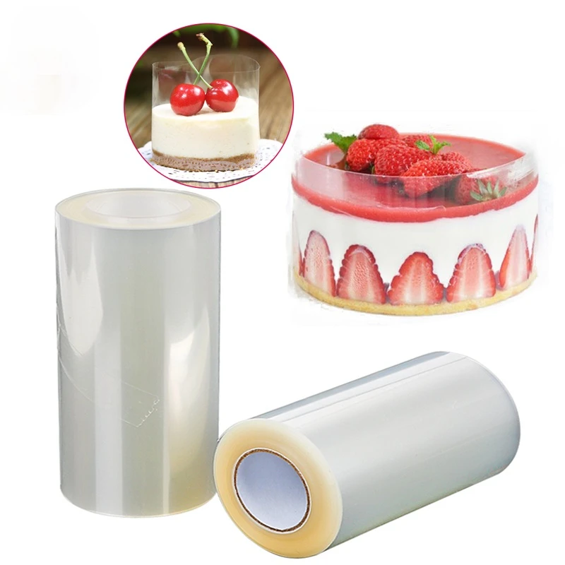 

1 Roll Cake Surround Film Transparent Cake Collar Mousse Chocolate Pastry Cakes Mold for Baking Accessories Kitchen Supplies