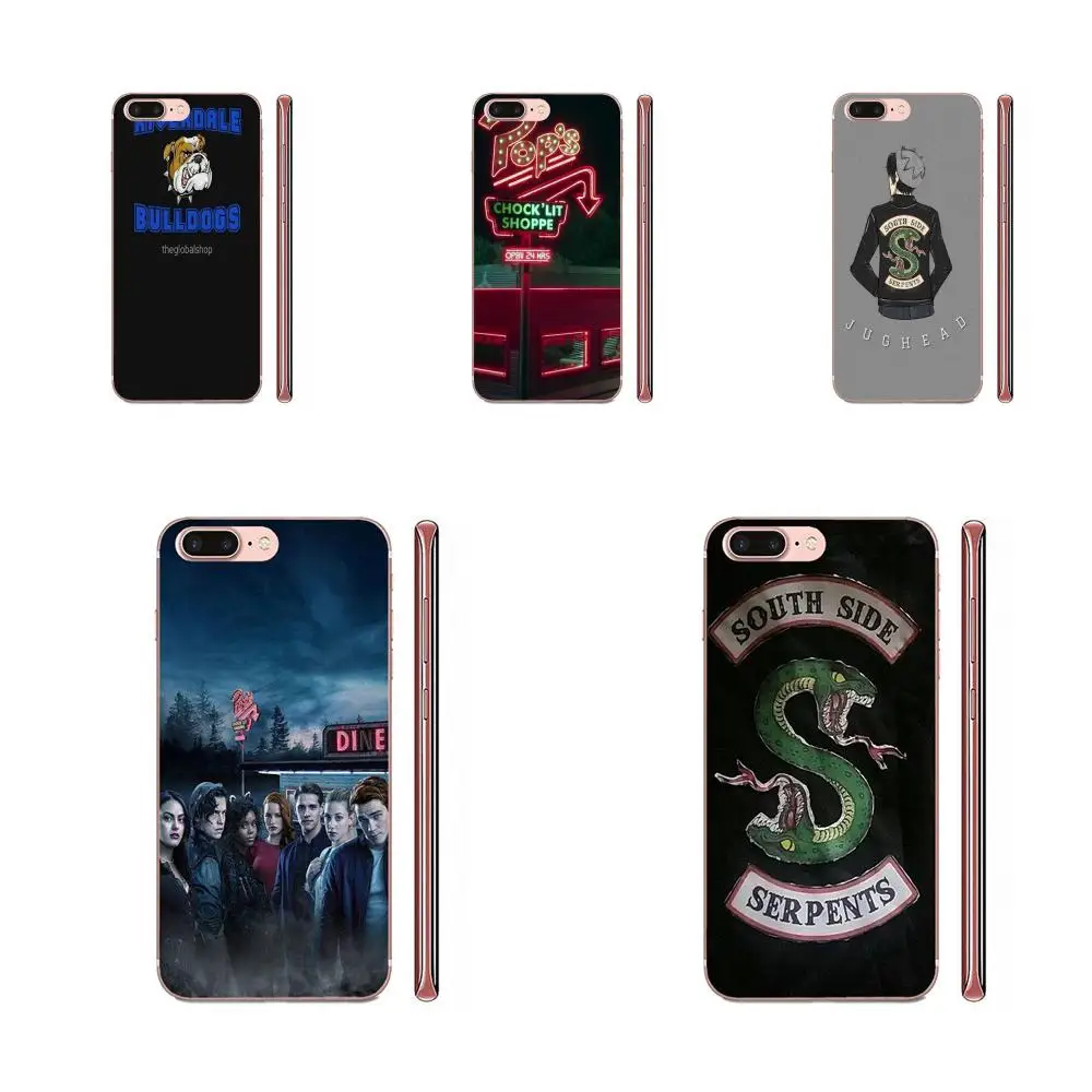Американский Телевизор Riverdale Окрашенный черный для HTC Desire 530 626 628 630 816 820 One A9 M7 M8 M9 M10
