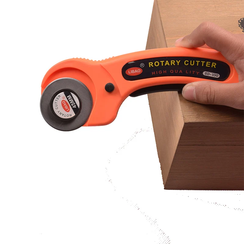 Лидер продаж ручные вращающиеся ножи для резки ткани кожевенного ремесла