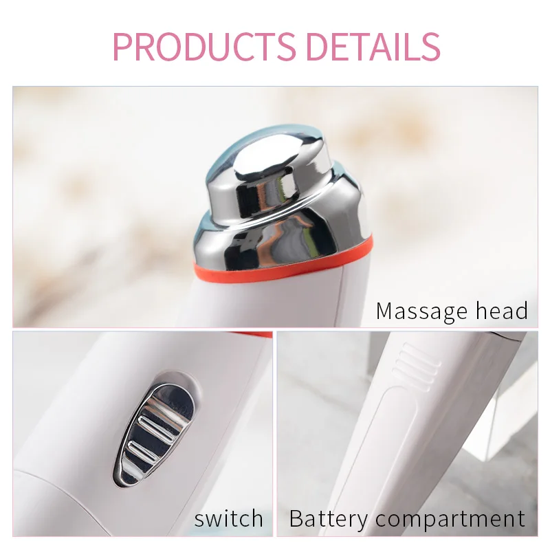 Мини-массажер для кожи вокруг глаз Электрический Вибрационный массажер лица