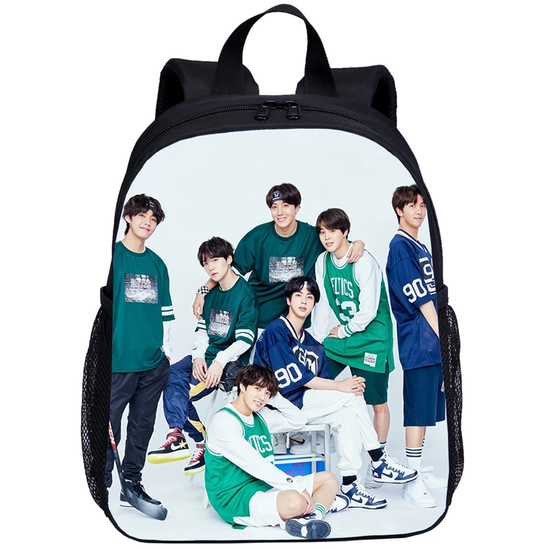 Детские модные корейские школьные ранцы Kpop для маленьких девочек, милые рюкзаки JIN SUGA J HOPE JIMIN V JUNGKOOK для детского сада, милые детские сумки