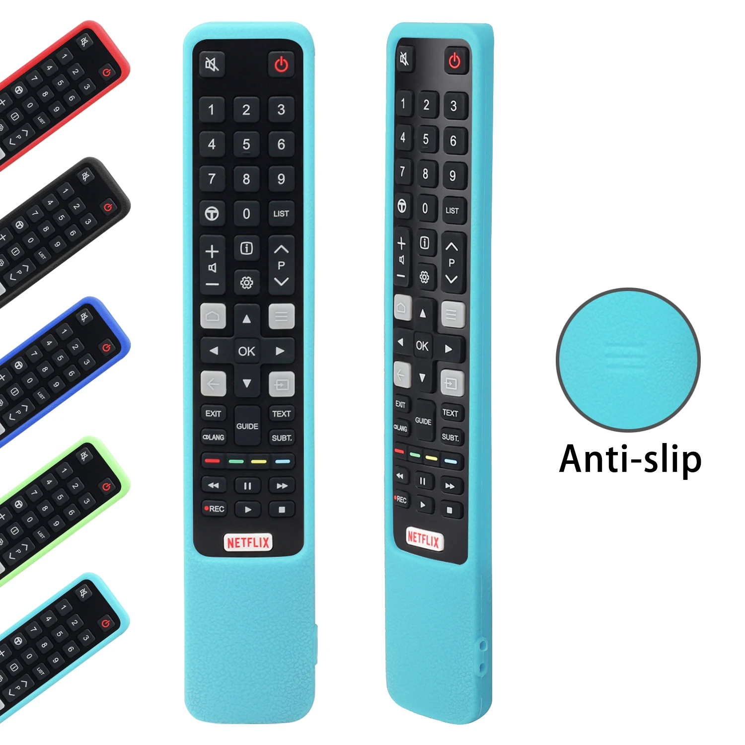 Remote Cover For TCL RC802N YUI1 YAI3 YUI2 YU14 YU11 65C2US 75C2US Non-slip Silicone Protective Soft Control Case | Электроника
