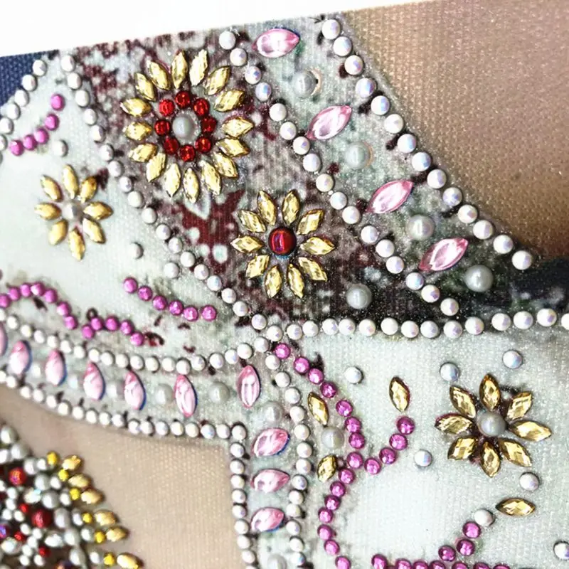 Beautiful Girl 5D Special Shaped Diamond Painting Embroidery Needlework Rhinestone Crystal Cross Craft Stitch Kit DIY