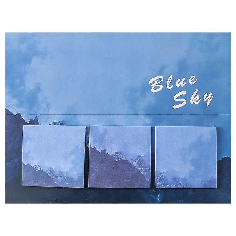 

60 Sheets/pack Stars Moon Forest Theme Cute Memo Pad Stickers Decal Sticky Notes Scrapbooking Diy Kawaii Notepad Diary