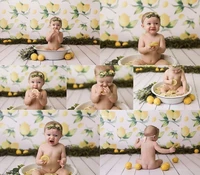 photography backdrops watercolor lemons 1st birthday baby shower decor photo background studio newborns kids photocalls props