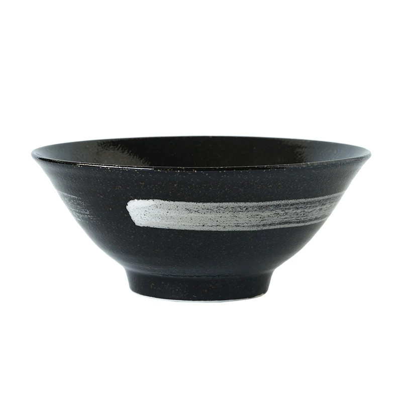 7 дюймовая керамическая миска для раменов большая фруктового салата круглая