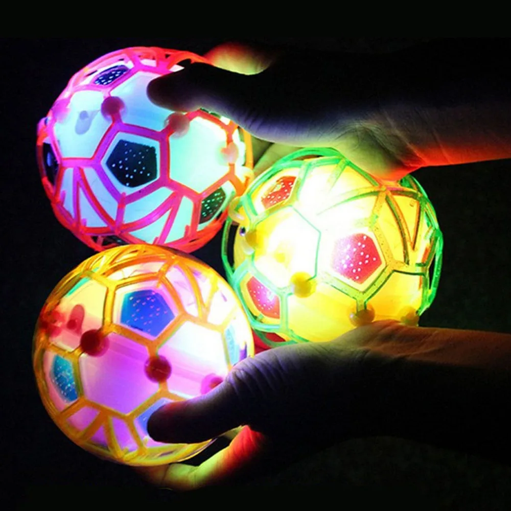 

2pcs Electric Luminous Jumping Football for Kids Children Battery