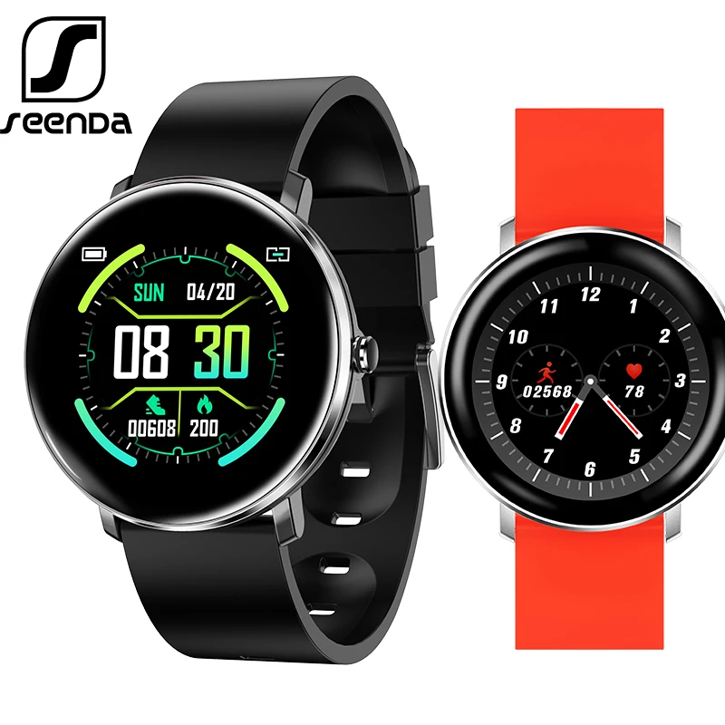 SeenDa мужские модные спортивные Смарт часы водонепроницаемые фитнес трекер