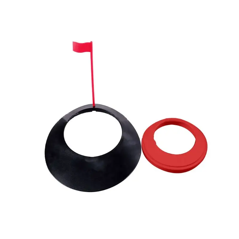 

1 Pc Golf Plastic Clubs Hole Cup Indoor Outdoor Backyard Practice Sign Golf Putting Practice