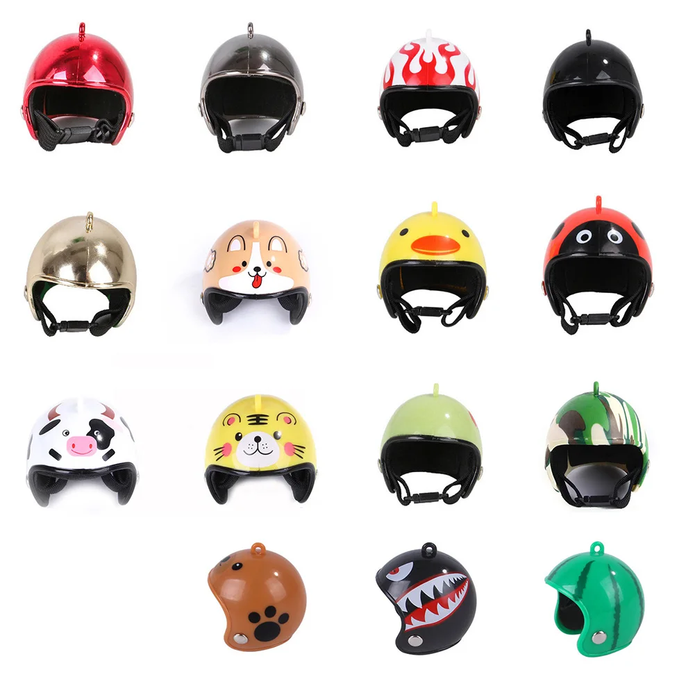 

Шапка для шлема с курицей, забавное защитное снаряжение, шляпа от солнца для маленького питомца, перепелок, защитное снаряжение для головы, ...