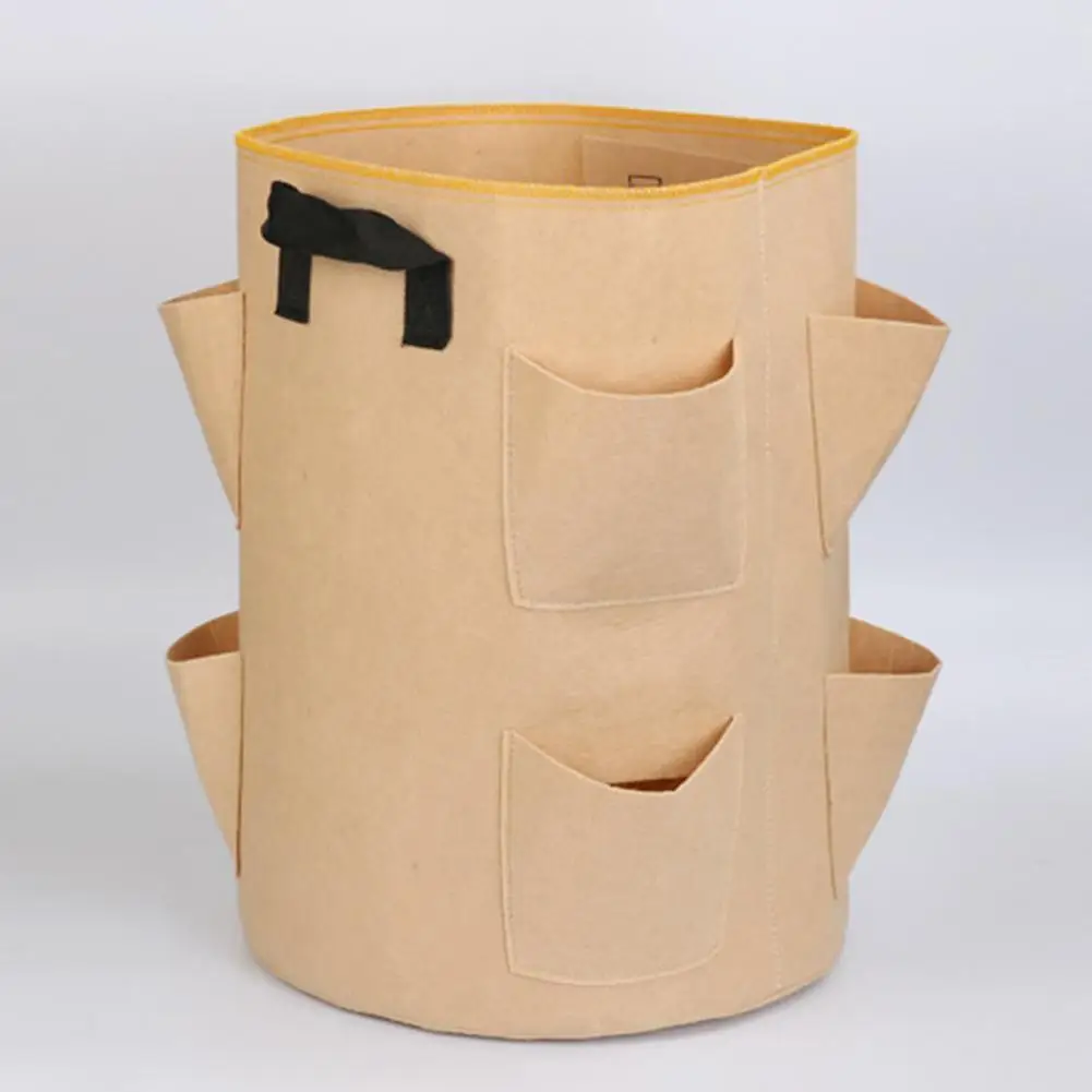 

80%HOTGrowing Bag Reusable Heat-resistant Degradable Planting Nursery Pot Pouch Container for Home