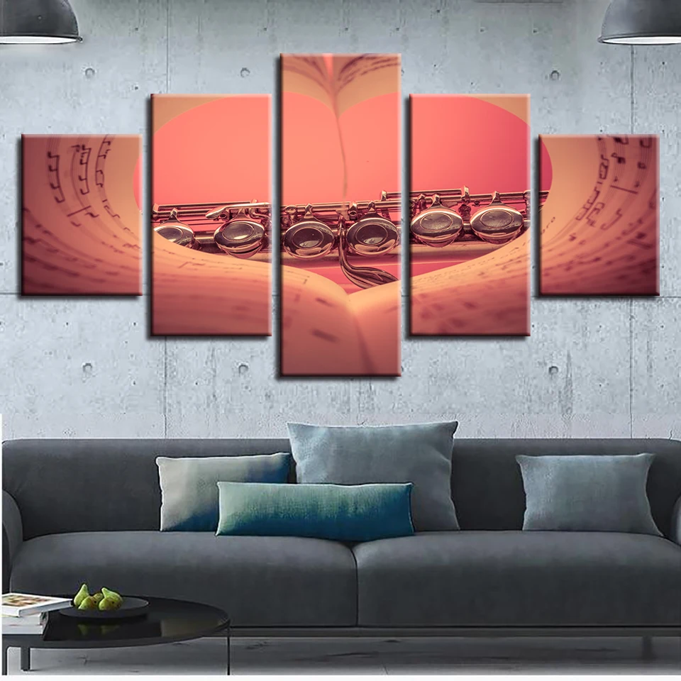 Любовь плакат красный сладкий сердце медовый счастливый семья 5 шт. настенные