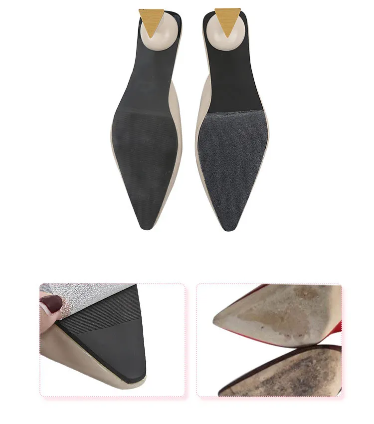 Sole Sticker High Quality Anti Slip Tape Transparent Self Adhesive Shoe Ground Grips for High Heels Outsoles Protector