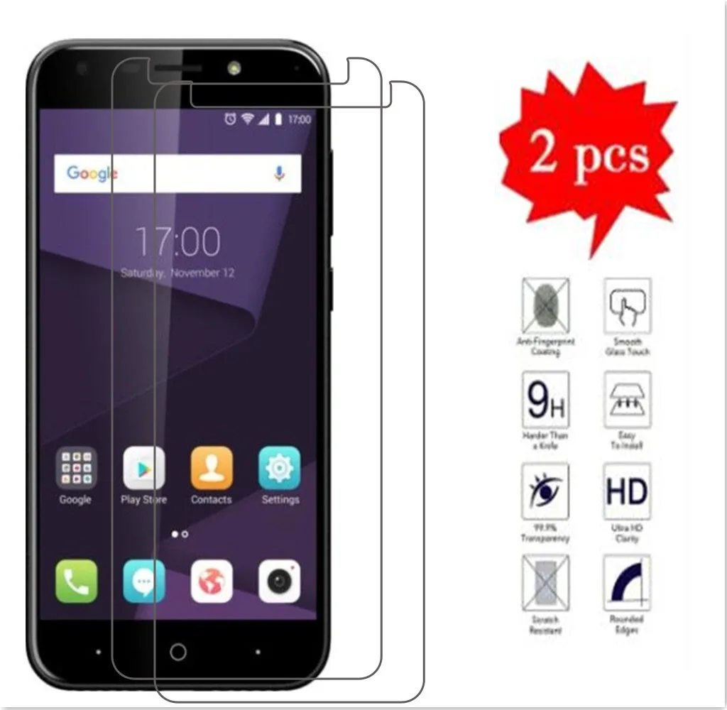 

2 шт. Экран протектор для ZTE лезвие A3 A5 A7 2019 L8 V9 V10 Vita A6 Lite A530 закаленное Стекло Защитная пленка для смартфонов Защитная крышка