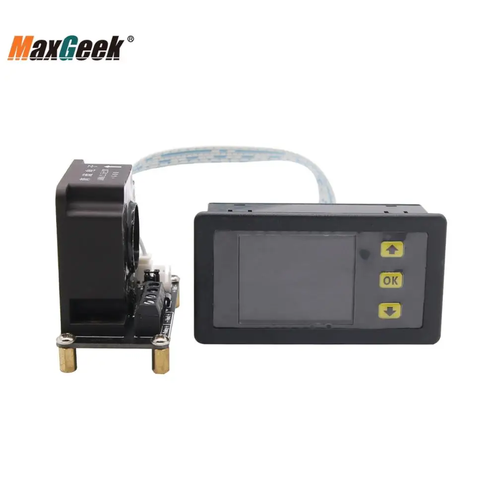 Измеритель напряжения и тока Maxgeek VAC9010H 0-100A измеритель усилителя с цветным
