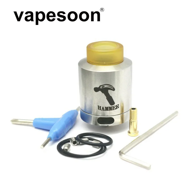 Vapesoon Hammer RDA Style 810 RTA 24 мм испаритель бак для бокс мод электронных сигарет кальян |