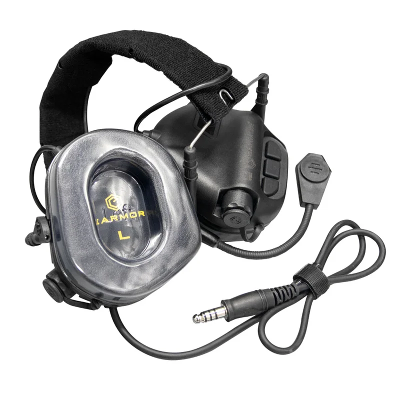 EARMOR M32 MOD3 Tactical Headset Hearing Protector (Coyote Brown) Shooting Military Aviation Communication Softair Earphones | Спорт и