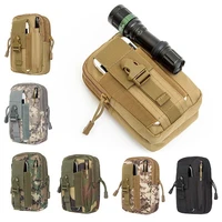molle edc outdoor military tactical bag hunting belt waist bag soft back pocket camouflage bag hiking climbing running travel