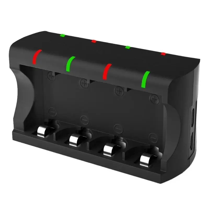 Умное интеллектуальное зарядное устройство с 8 слотами для аккумуляторов CR123A